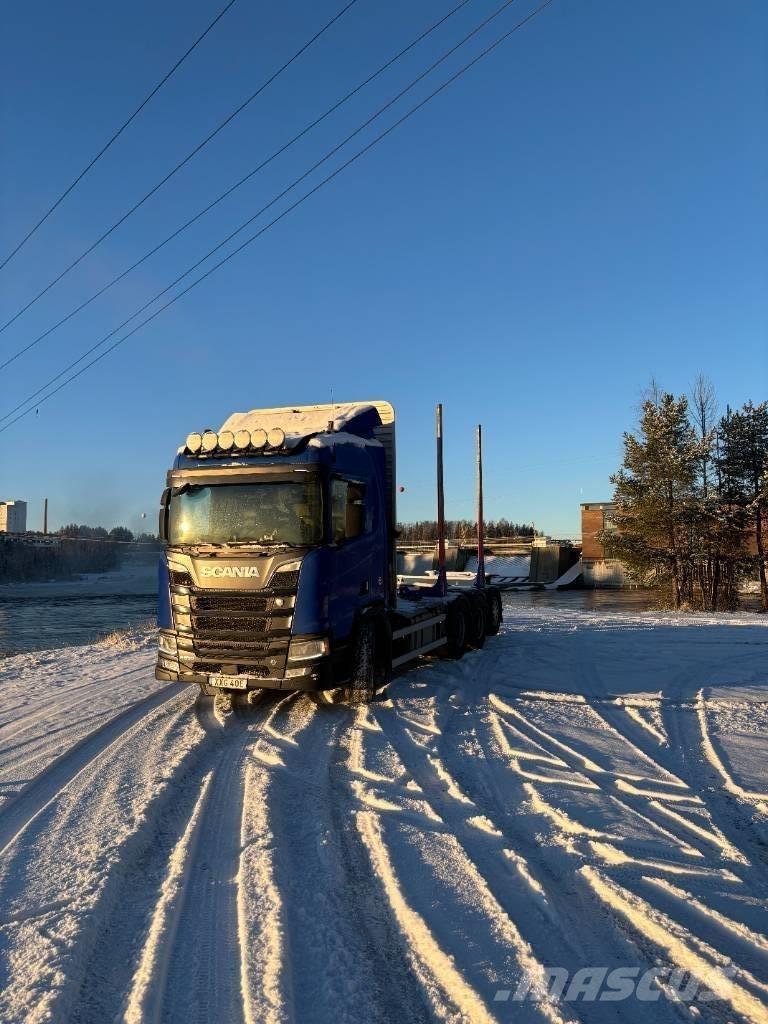 Scania R 650 Tovornjaki za hlode