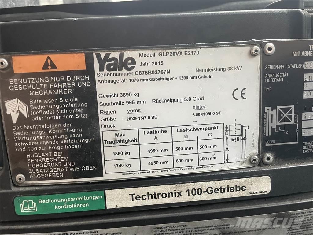 Yale GLP20VX Plinski viličarji