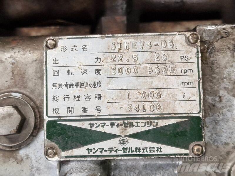 Yanmar 3TNE74-DG Motorji