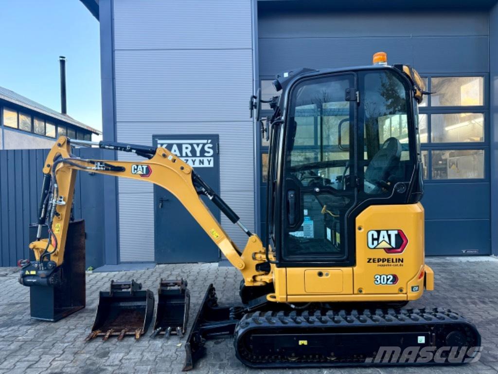 CAT 302 CR Mini bagri <7t
