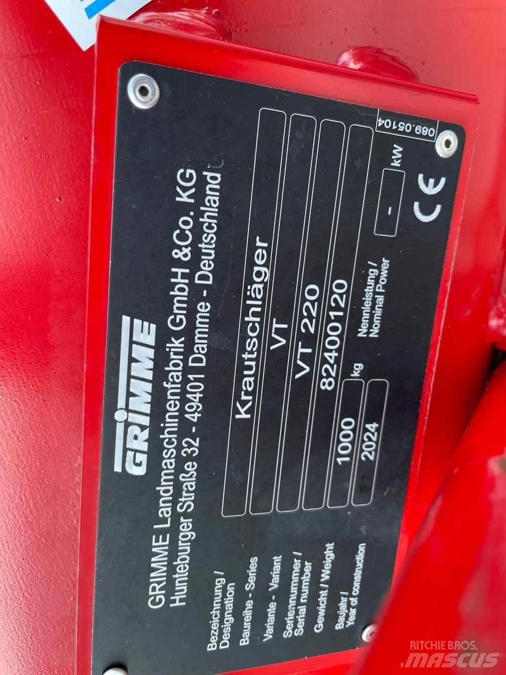 Grimme VT 220F Kmetijstvo - drugo