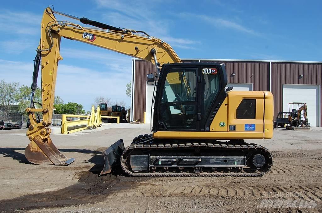 CAT 313 GC Bagri goseničarji