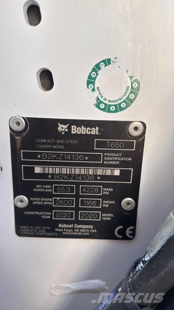 Bobcat T 650 Nakladalci goseničarji