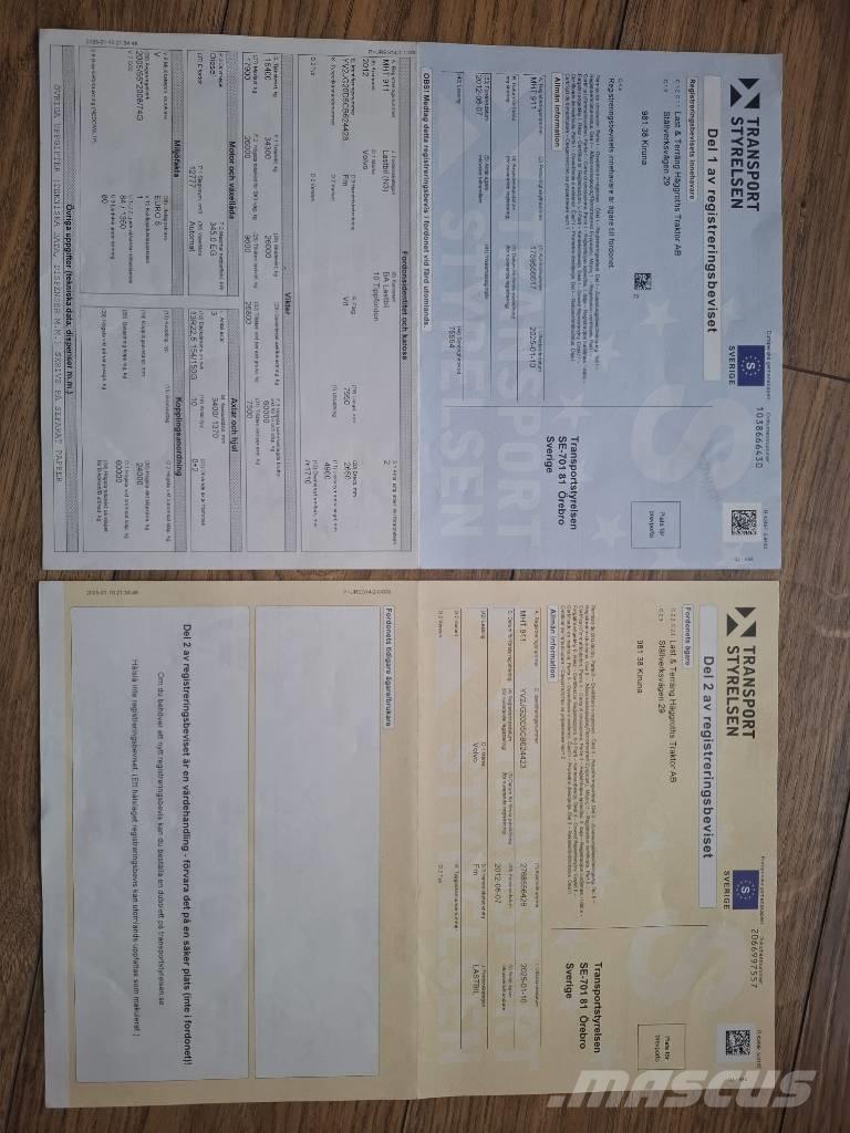 Volvo FM 460 Kiper tovornjaki