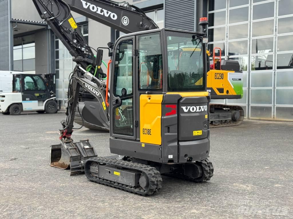 Volvo EC 18 E Mini bagri <7t