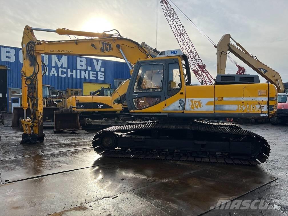 JCB JS 240 LC Bagri goseničarji