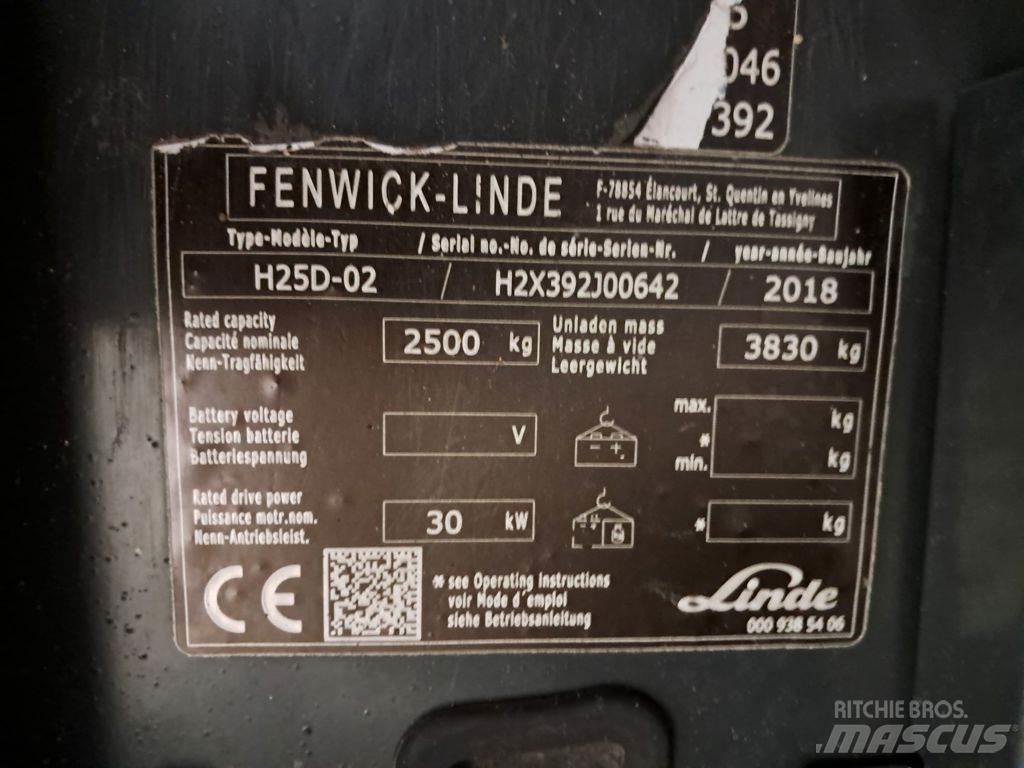 Linde H25D-02 Dizelski viličarji