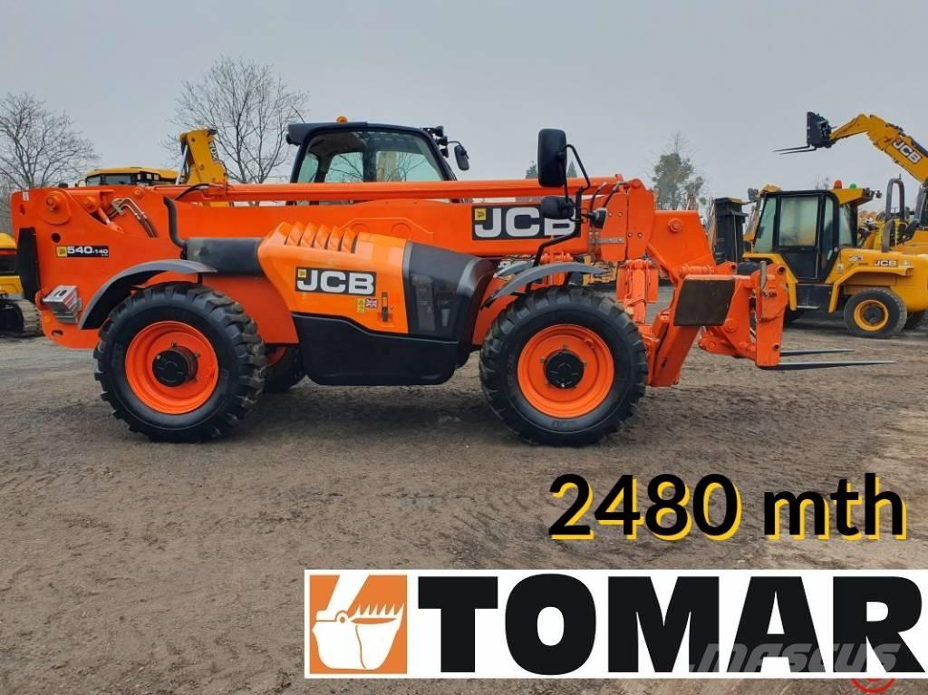 JCB 540-140 Teleskopski viličarji