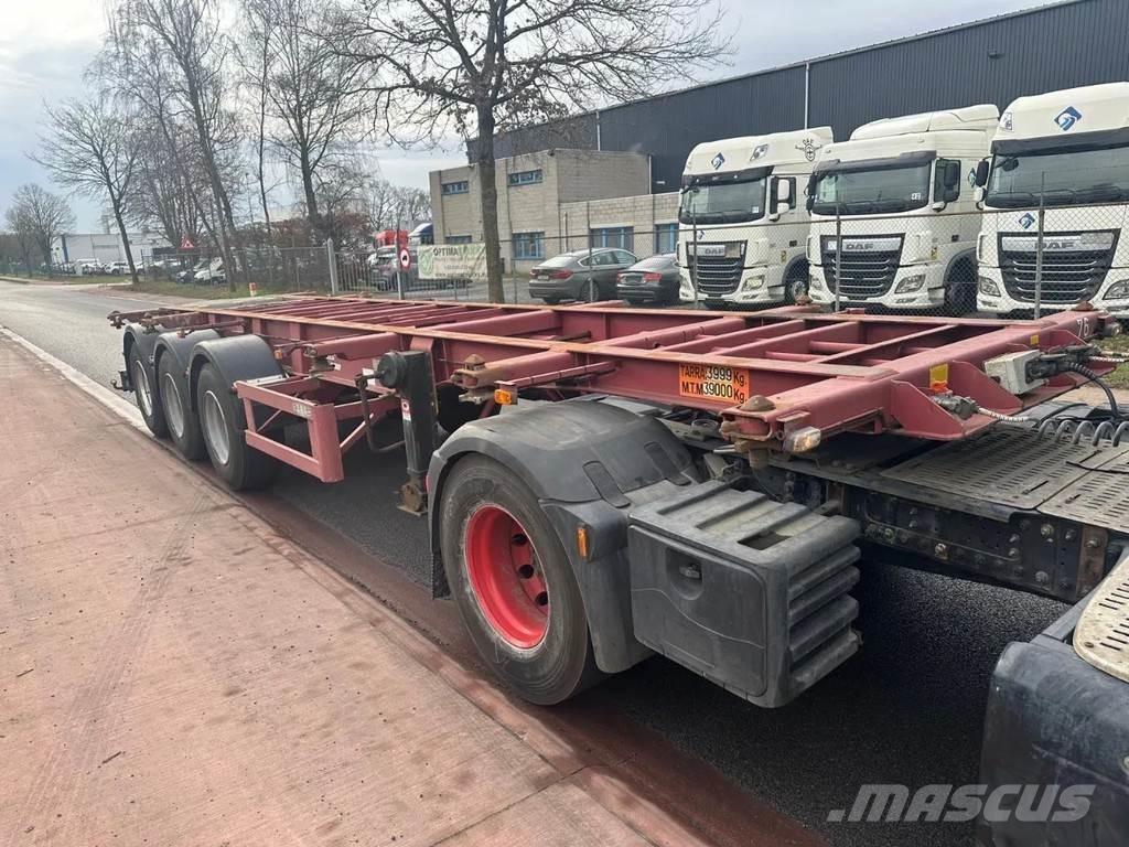 LAG O-3-39L Kontejnerske polprikolice