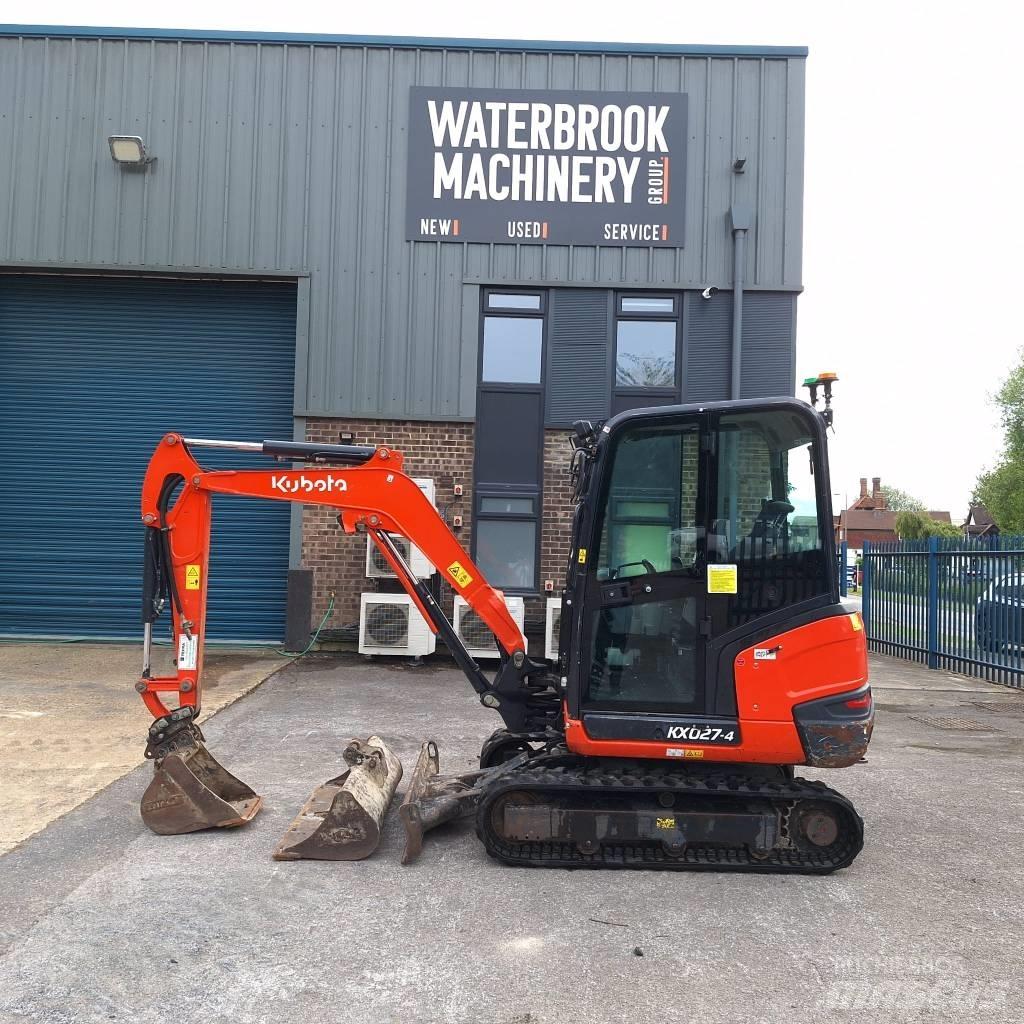 Kubota KX 027-4 Mini bagri <7t