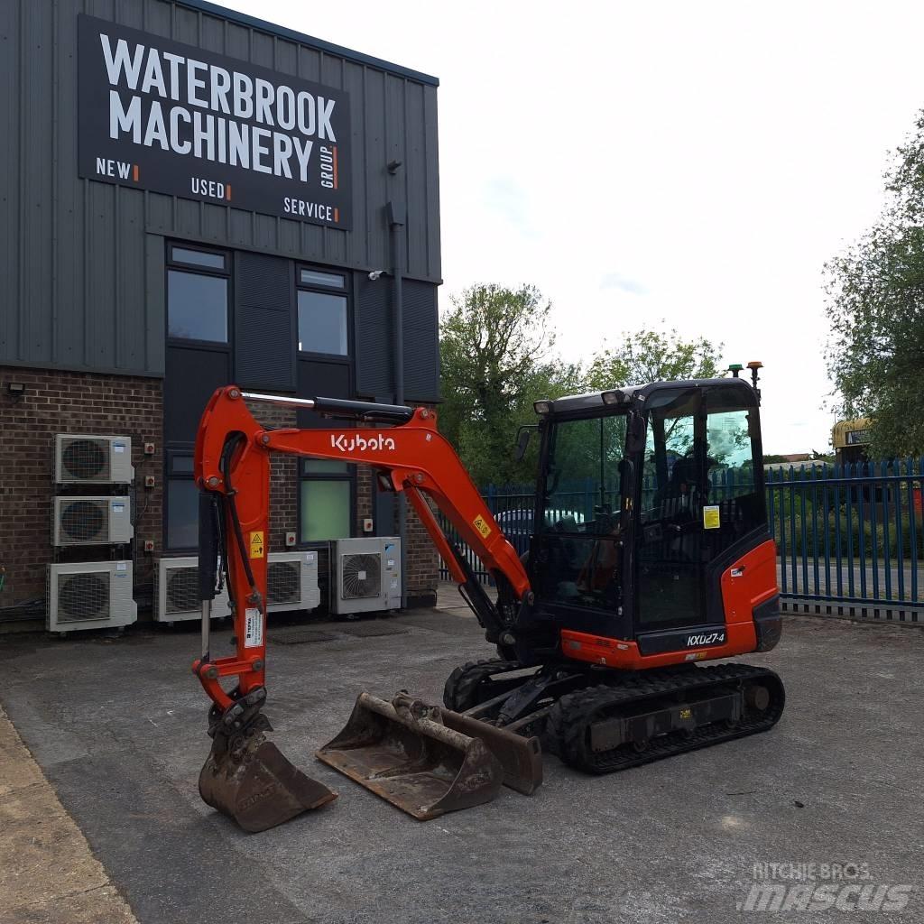 Kubota KX 027-4 Mini bagri <7t