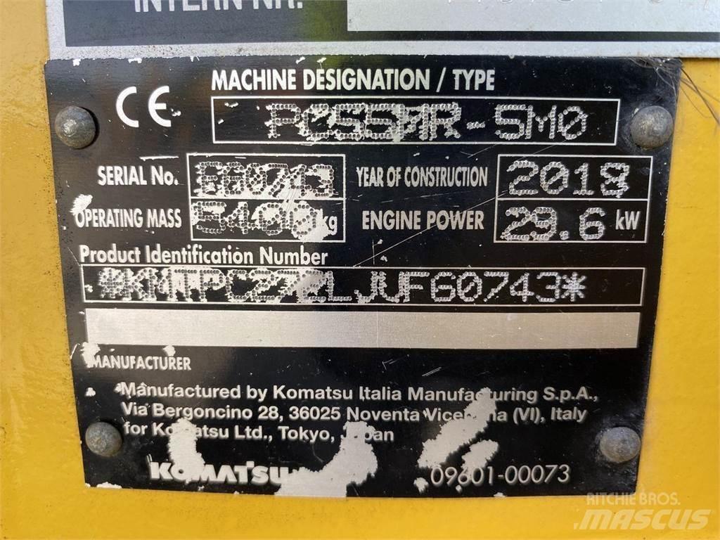 Komatsu PC55MR-5 Bagri na kolesih