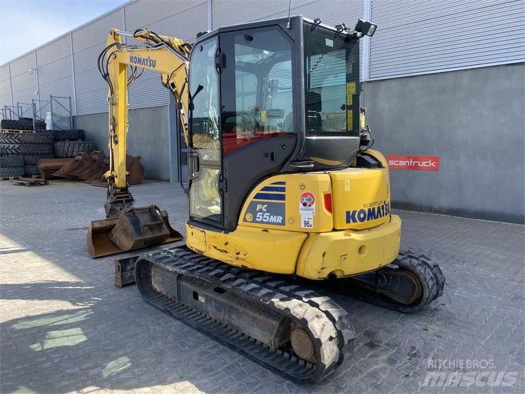 Komatsu PC55MR-5 Bagri na kolesih