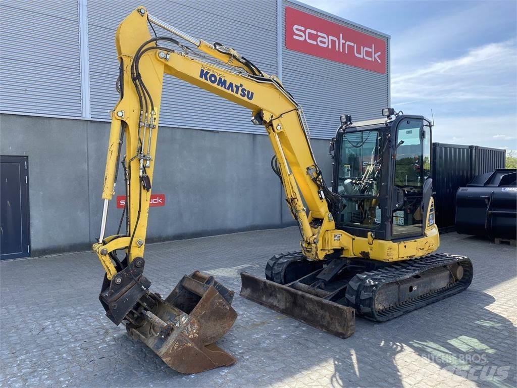Komatsu PC55MR-5 Bagri na kolesih