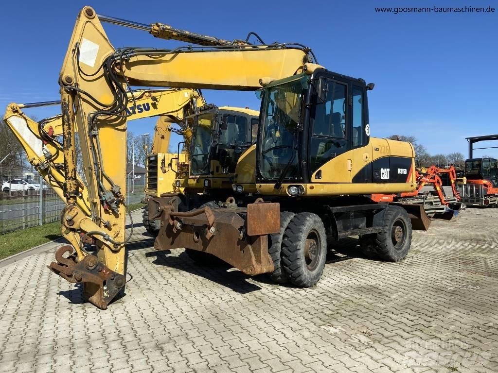 CAT M 315 D Bagri na kolesih