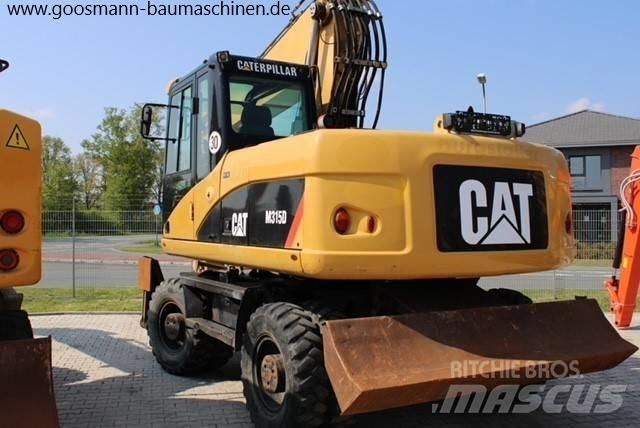 CAT M 315 D Bagri na kolesih