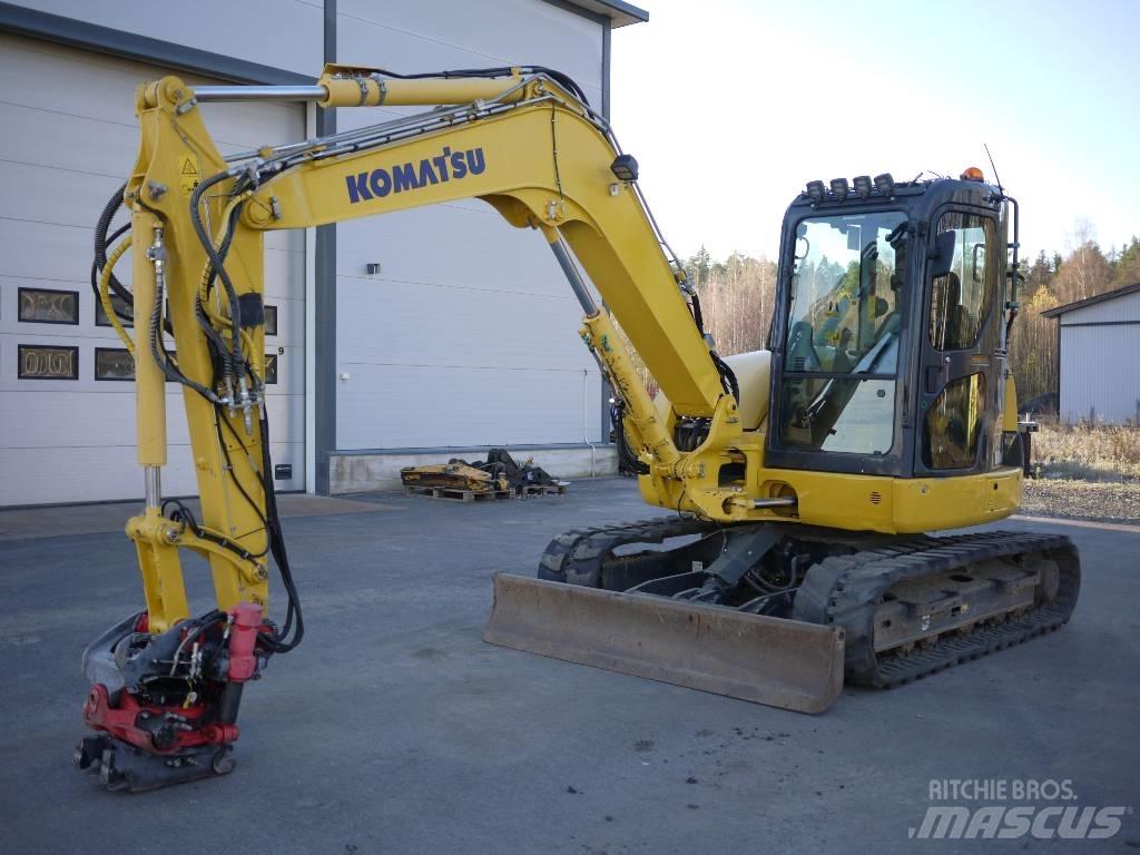 Komatsu PC 80 MR-3 Midi bagri 7t – 12t
