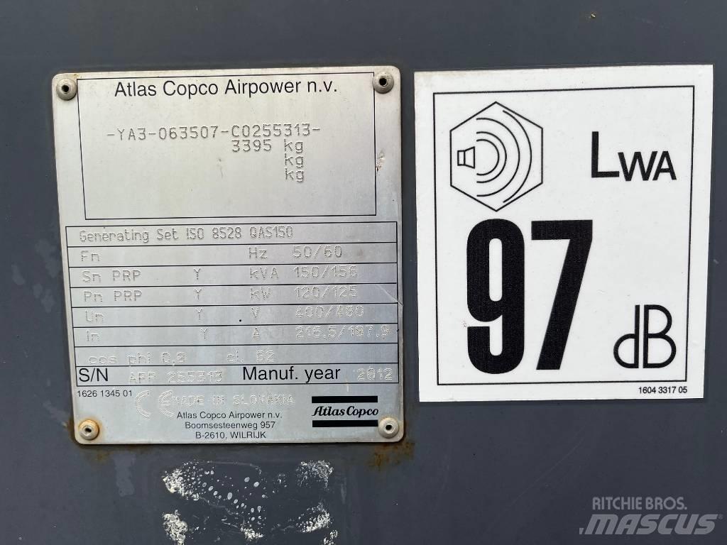 Atlas Copco QAS 150 Dizelski agregati