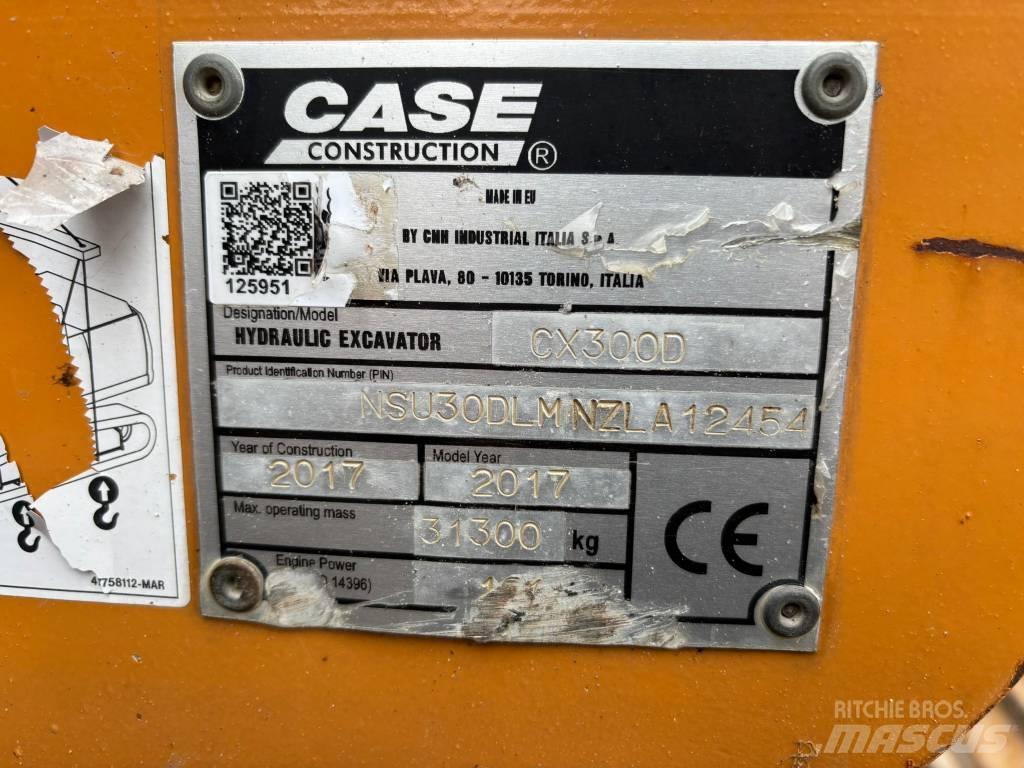 CASE CX300D Bagri goseničarji