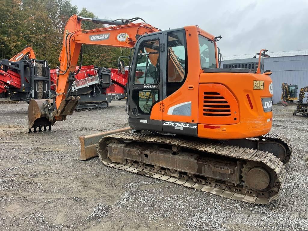 Doosan DX 140 LCR Bagri goseničarji