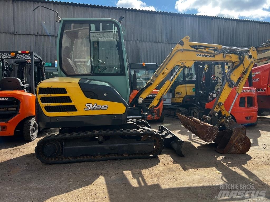 Yanmar SV26 Mini bagri <7t