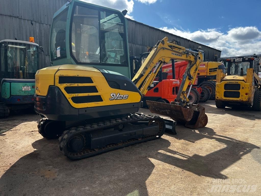 Yanmar SV26 Mini bagri <7t