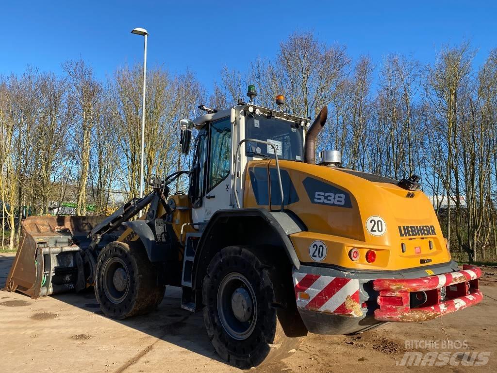 Liebherr L 538 Kolesni nakladalci