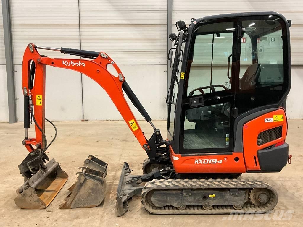 Kubota KX 019-4 Mini bagri <7t