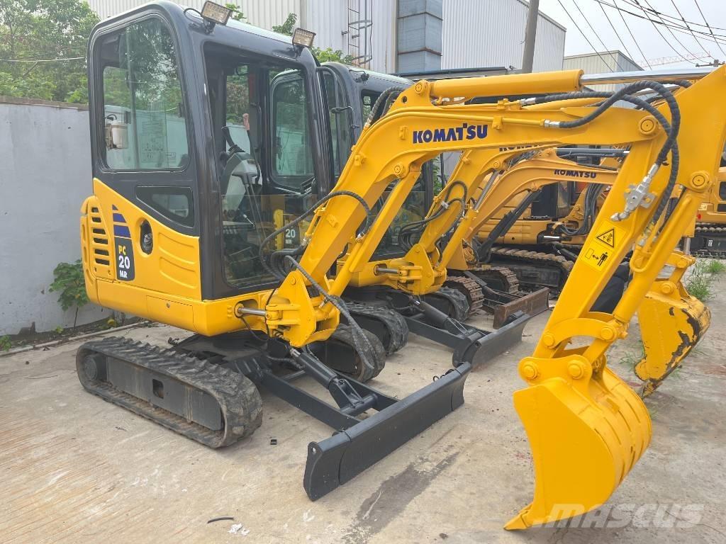Komatsu PC 20 MR Mini bagri <7t
