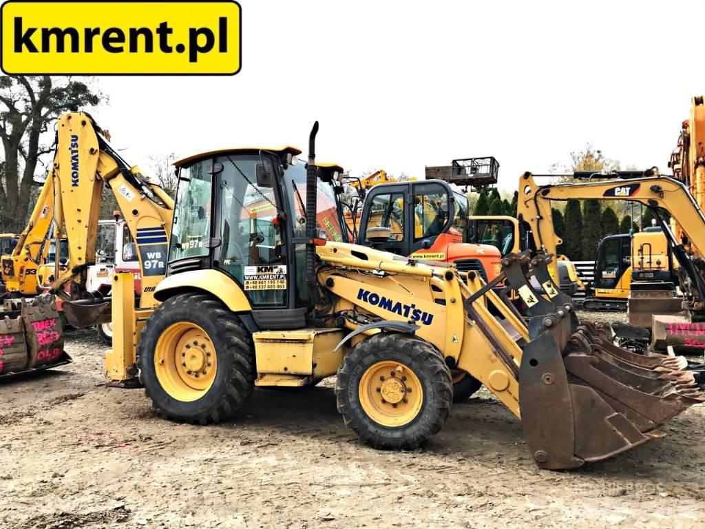 Komatsu WB97R Rovokopači