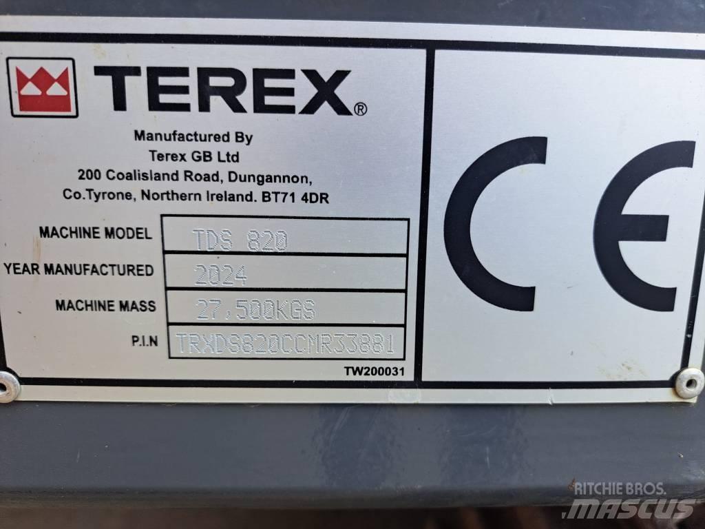 Terex Ecotec TDS 820 Stroji za razrez odpada