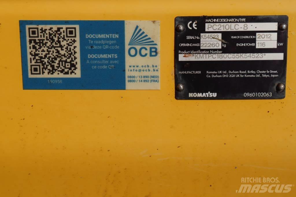Komatsu PC 210 LC-8 Bagri goseničarji