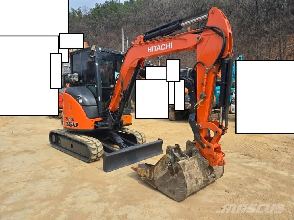 Hitachi ZX 35 Mini bagri <7t