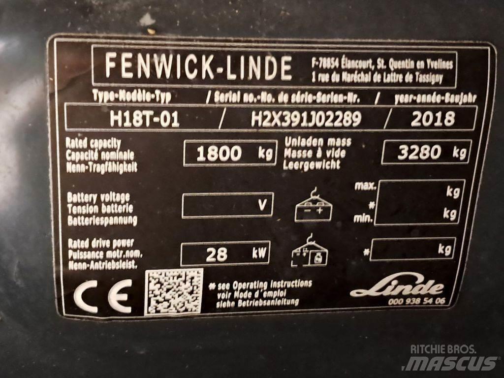 Linde H18T-01 Plinski viličarji