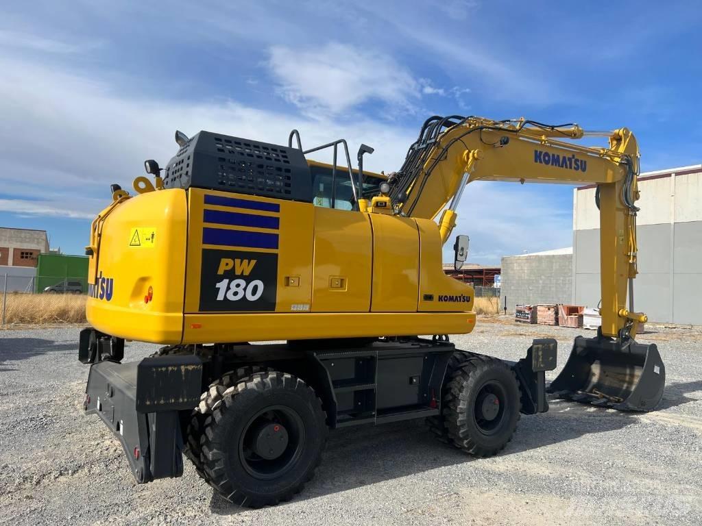 Komatsu PW 180 Bagri na kolesih