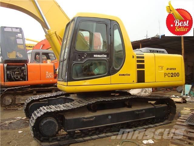 Komatsu PC 200 Bagri goseničarji