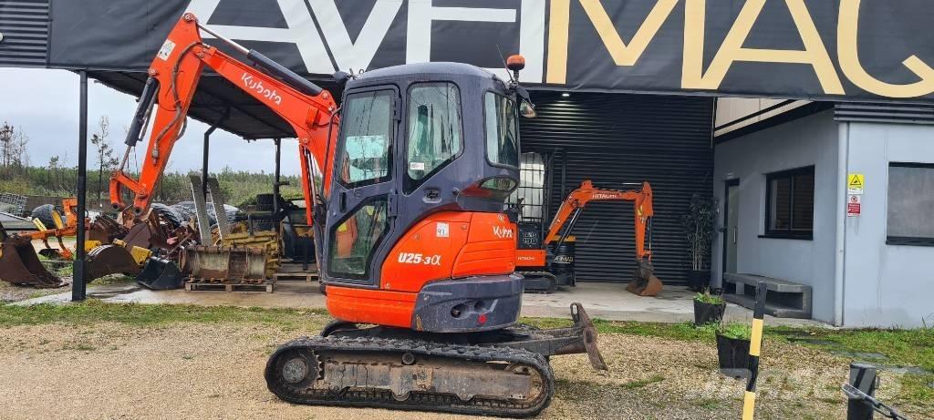 Kubota U 25-3 Mini bagri <7t
