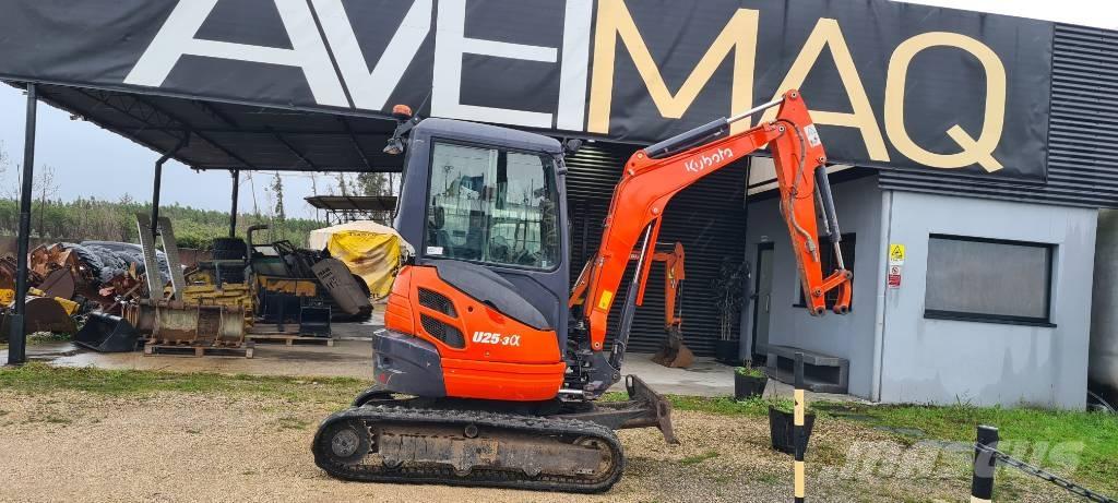 Kubota U 25-3 Mini bagri <7t