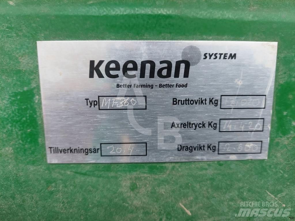 Keenan MF360 Mešalne hranilnice