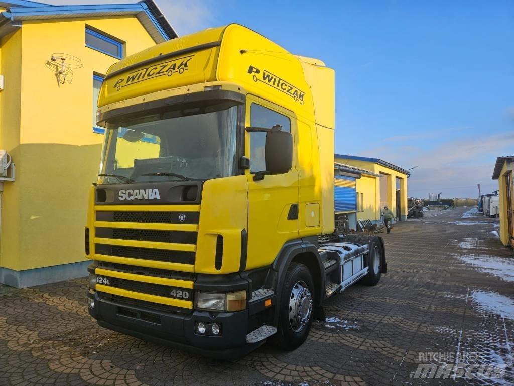 Scania 124 L 420 Vlačilci