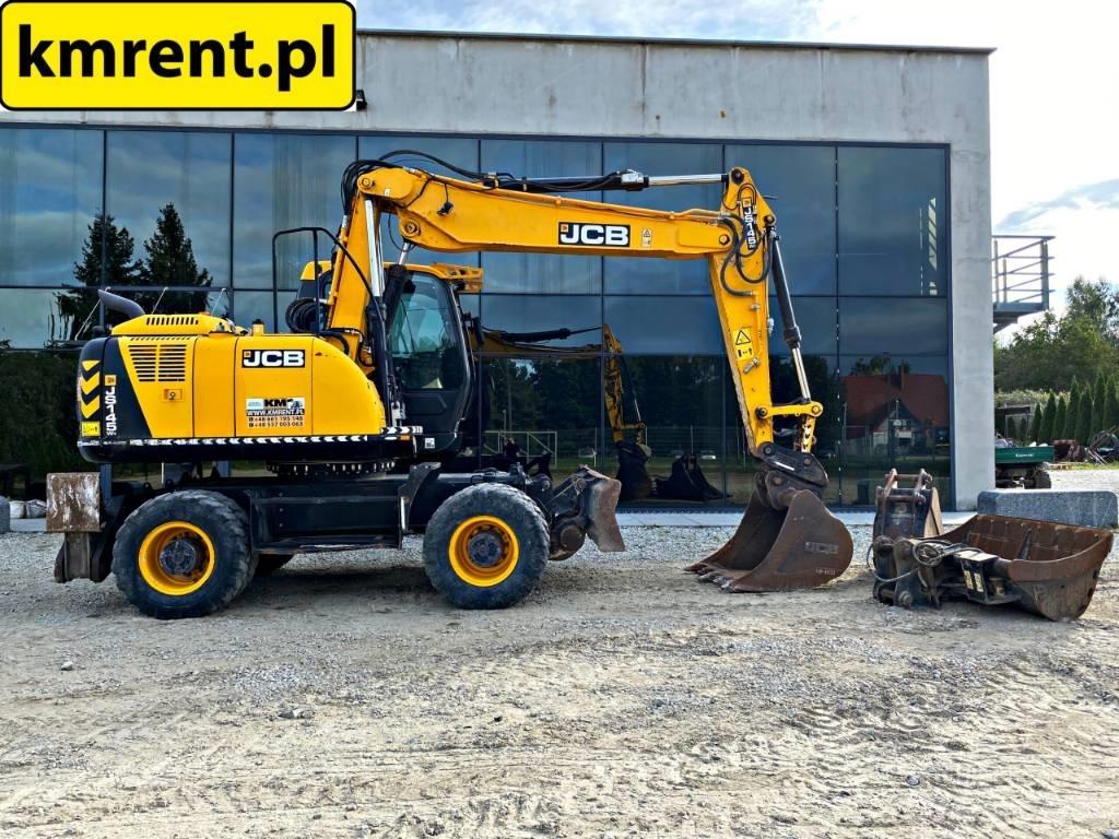 JCB JS 145 W Bagri na kolesih