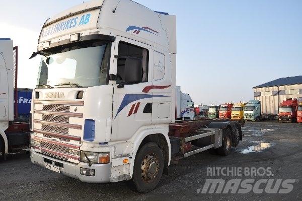 Scania 124 6X2 470 Kontejnerski tovornjaki
