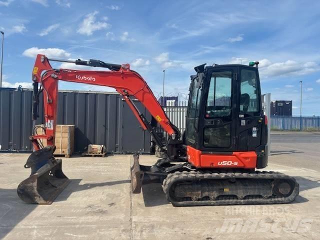 Kubota U 50-5 Mini bagri <7t