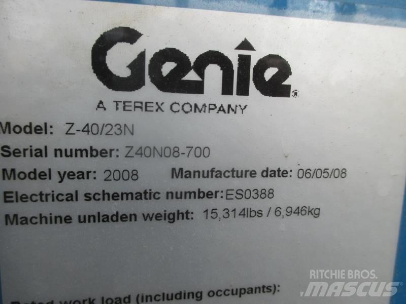 Genie Z 40/23 N Zglobne dvižne ploščadi