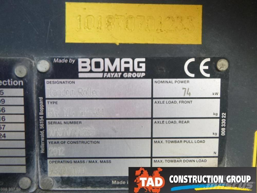Bomag BW 174 AD AM Dvojni valjarji