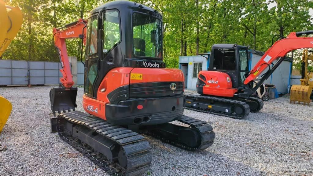 Kubota U 55-4 Mini bagri <7t