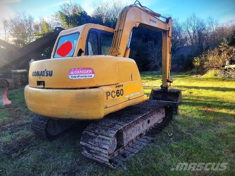 Komatsu PC 60-7E Bagri goseničarji