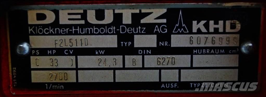 Deutz AG F2L511D Motorji