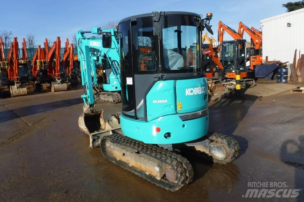 Kobelco SK 30 SR-6E Mini bagri <7t