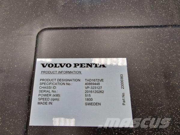 Volvo TAD1672VE Motorji